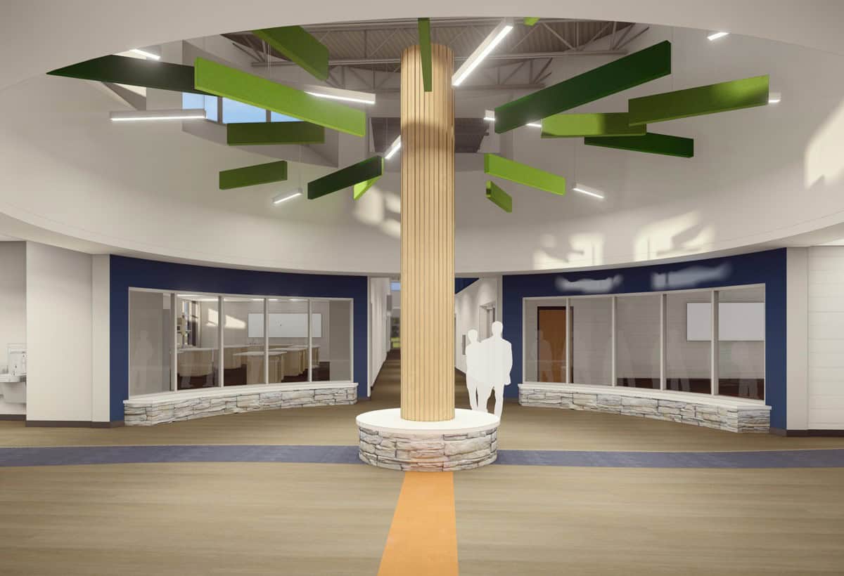 New Menominee Nation High School, Menominee Indian School District, Keshena WI