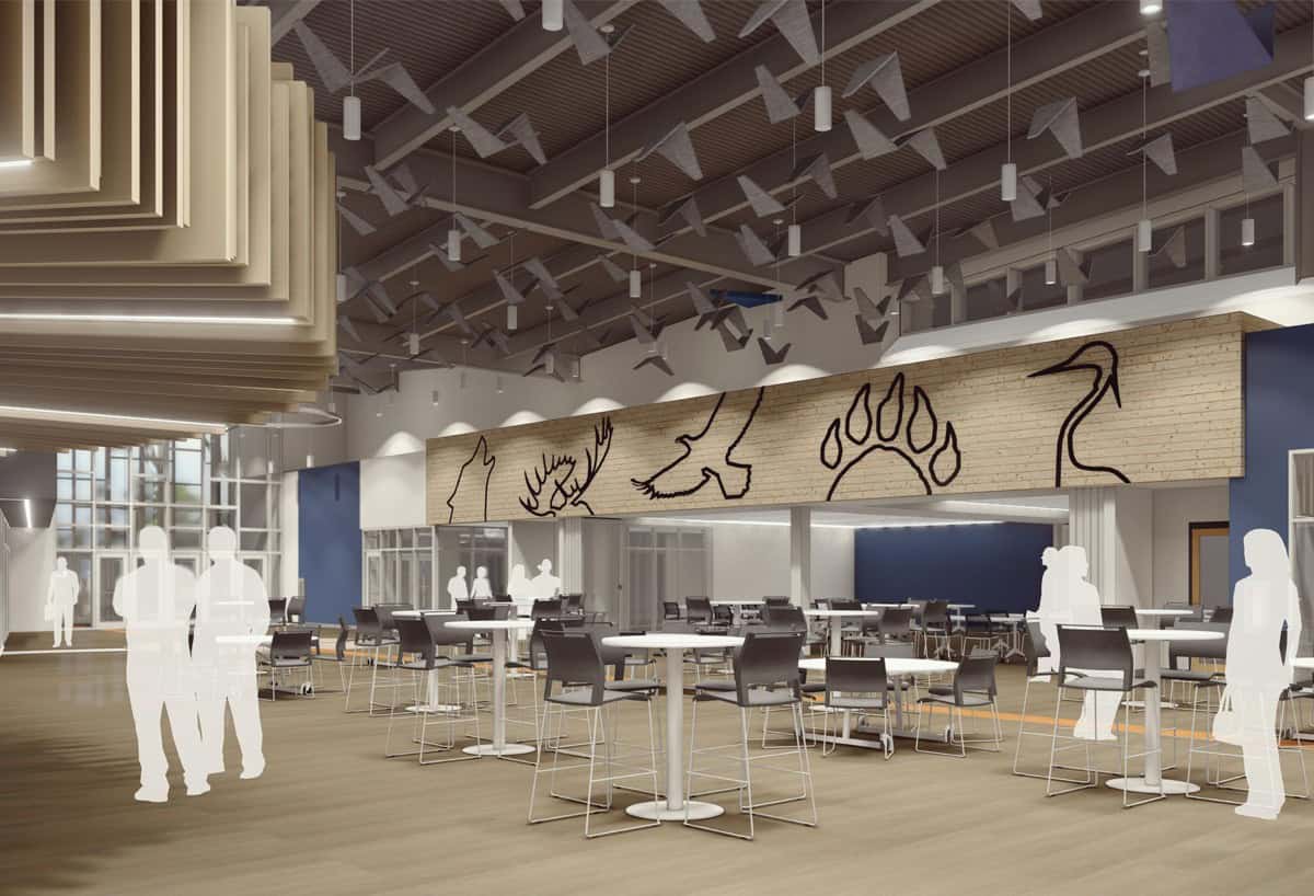 New Menominee Nation High School, Menominee Indian School District, Keshena WI