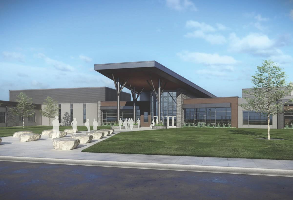 New Menominee Nation High School, Menominee Indian School District, Keshena WI