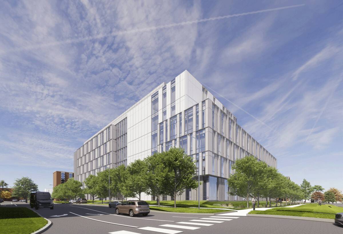 University of Iowa Health Sciences Academic Building Rendering