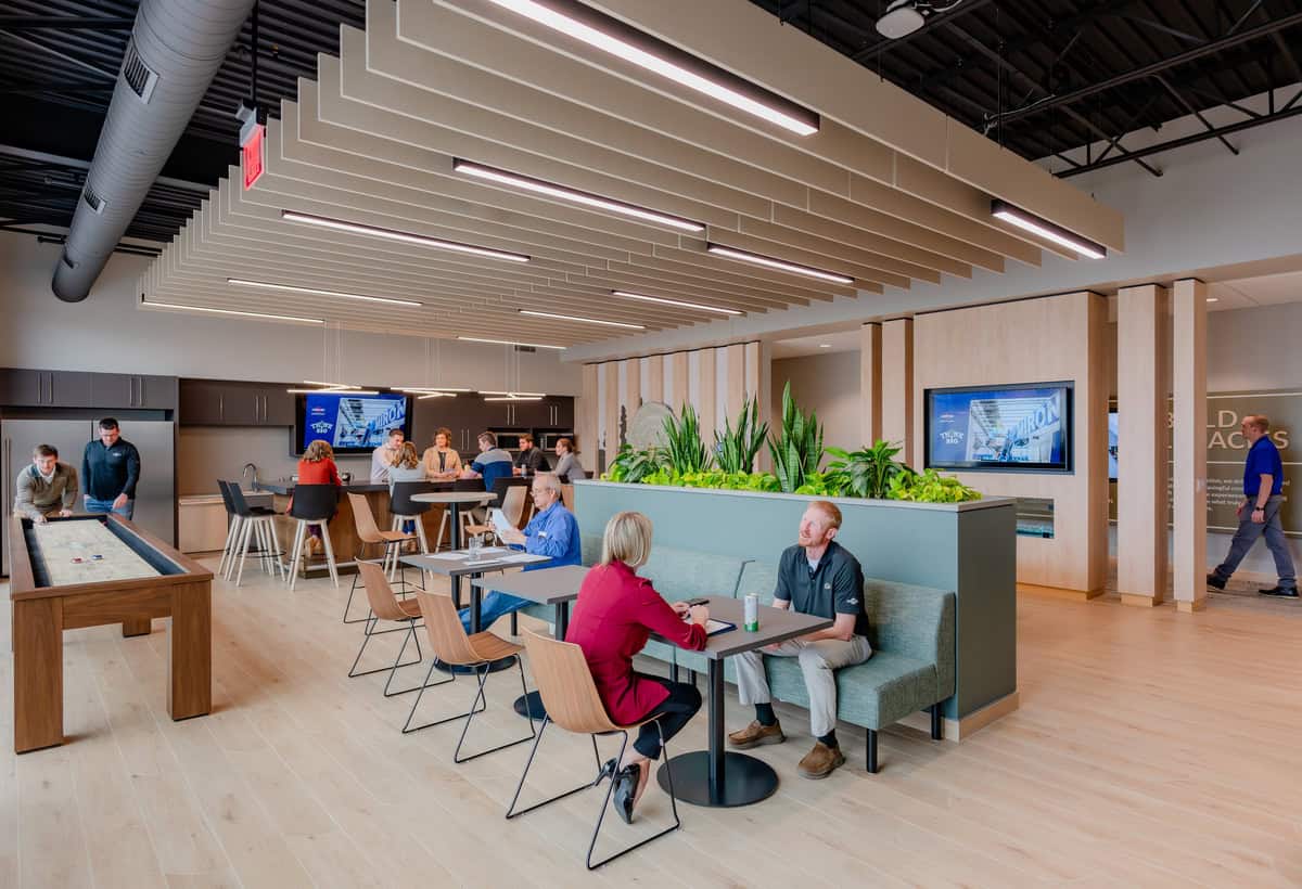 Miron Eau Claire Office Kitchen